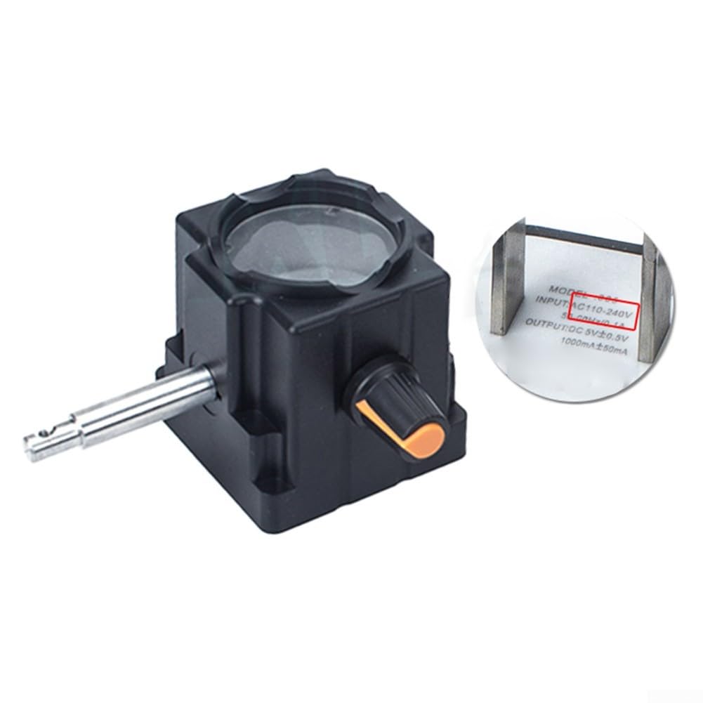 Mikroskop-Lichtquelle, biologische Mikroskop-Lampe, USB-weißes LED-Licht, verstellbare Lichtquelle für Labor, optische Instrumente (wiederaufladbar)