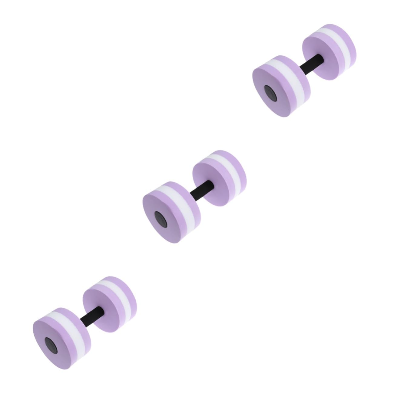 BESPORTBLE 3 Pièces Piscine Haltères Suppléments Piscine Poids D'Entraînement Haltères Piscine Aqua Garçons Ceinture Eva Haltères Sweat Costume pour Hommes Flotteurs Haltères Haltères d'eau