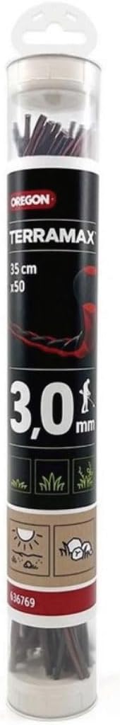 OREGON TERRAMAX 636769 3.0 mm x 35 cm 50 pcs Nylon Cord