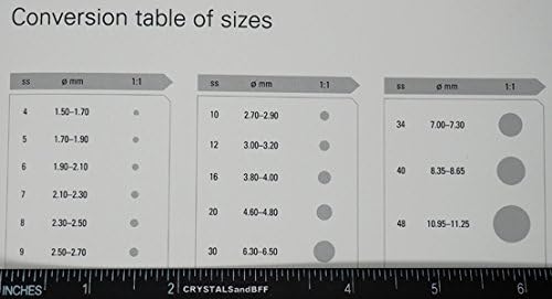 Miniatura 4 de 1440 piezas ss6 (0.079 pulgadas) Crystal AB, Preciosa auténticos cristales checos VIVA12 MC Chaton Rose Flatbacks, rosas de diamantes de imitación