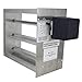 iO HVAC Controls HD-1808-PO 18 Inch X 8 Inch 2-Wire, Two-Position Rectangular Motorized Zone Damper - Powered Open