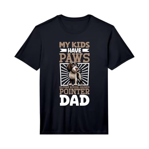 Mens Slovak Rough-haired Pointer Dad Performance T-Shirt