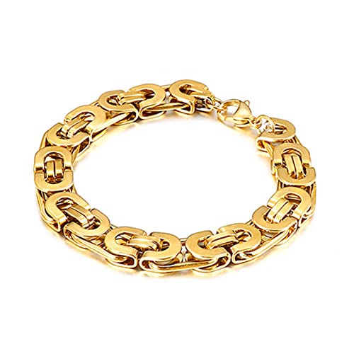 Bracelet premium pour hommes en acier inoxydable avec finitions brossées