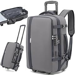 Grey-vacuum Trolley Backpack
