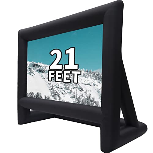 Aufblasbare Outdoor Projektor Leinwand | Mega Kino Für Garten & Filmabende Mit Integriertem Gebläse