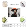 XFATGIA Poster of A Woman in A Red Hat Canvas Poster Bedroom Decor Landscape Office Room Decor Gift 12x18inch(30x45cm) #1