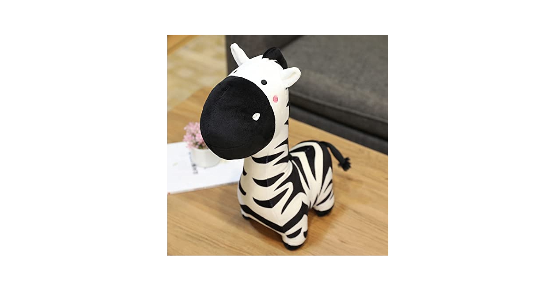 Amazon.co.jp: [ハウスXIN] シマウマぬいぐるみ ぬいぐるみ 40cm