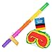 Pinata Party-Dekoration zum Befüllen mit Süßigkeiten für Kinder-Geburtstag Hochzeit Feier (Augenmaske und Stab)