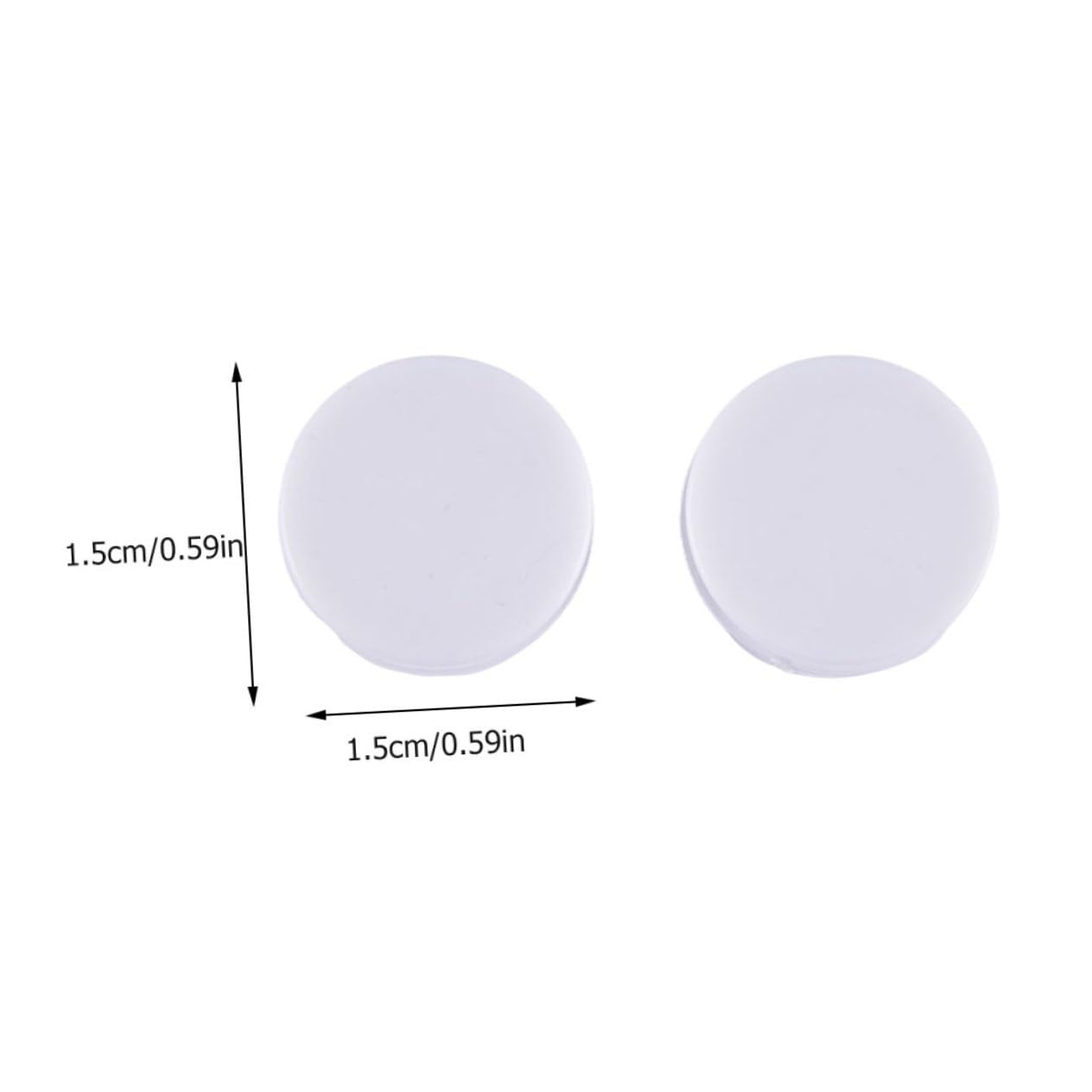 LIFKOME 100Pcs Rattle Bell Inserts for Plush Replacement for Doll Accessories for Crafts and Play Activities