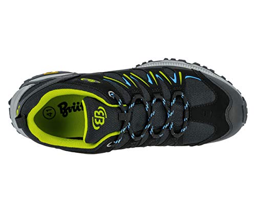 Foto von Brütting Damen Expedition Outdoor- & Trekkingschuh, Schwarz Lemon Blau, 43 EU