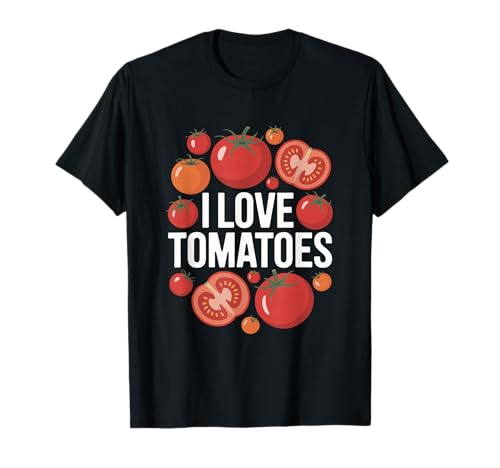 Veggie Lover's Delight I Love Tomatoes T-Shirt
