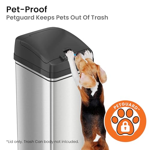 Image of iTouchless New Official 13G Sensor Trash Can Lid Replacement | Odor Filter