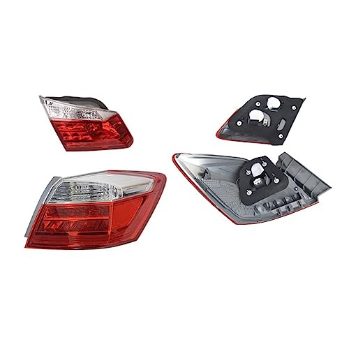 Luz trasera de coche con reflectores de alta visibilidad para Accord 9 4