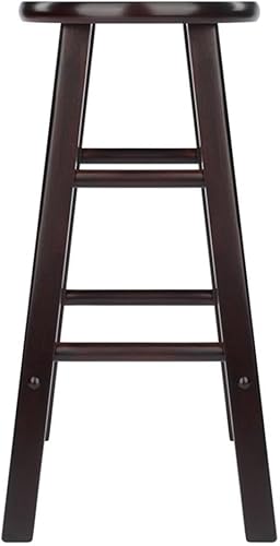 Miniatura 9 de Winsome Wood Element Taburetes de mostrador, juego de 2 piezas, expreso, 24
