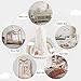 LOAOL Kids Bed Canopy with Lace Hanging Canopy Net for Baby Crib Nook Castle Game Tent Nursery Play Room Decor (Butterfly)