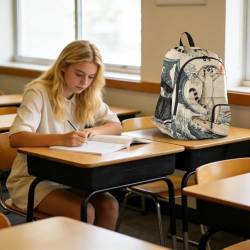 Mochila de viaje para laptop impermeable con compartimento acolchado 6