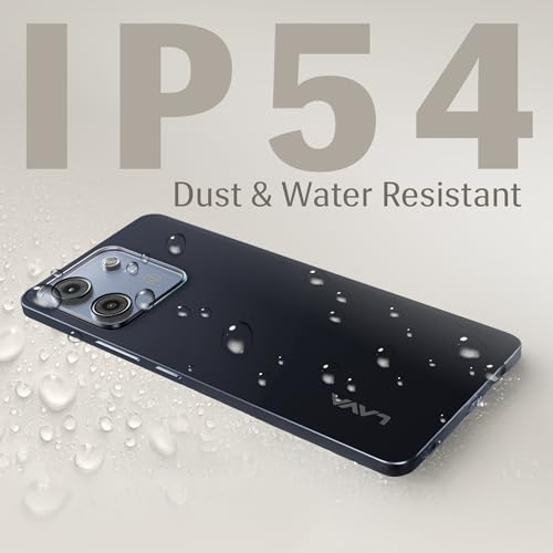 Image of Lava Bold N1 Lite (Crystal Blue, 3 GB RAM, 64 GB Storage) | 6.75 inch HD+ Display | 13MP AI Dual Rear Camera | 5000 mAh Battery | Secure Face Unlock | Fingerprint Reader | Charger & Phone-Cover in Box