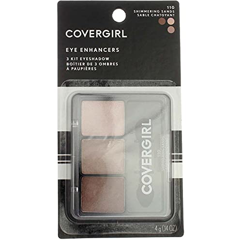 Covergirl Eye Enhancers Quick-Kit-Trio Shadow 110 Shimmering Sands, 0.14 Ounce #TOP4