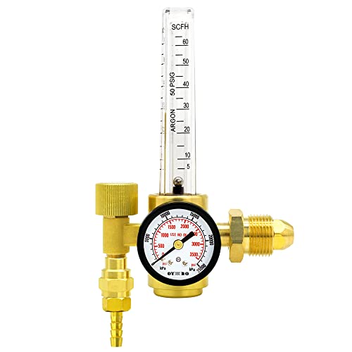 Argon Mig Tig Flow Meter Co2 Regulator Welding Gas Regulator Cga580 Welder #TOP5