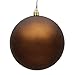 Vickerman N594076DMV Ball Ornament with Drilled & Wired Cap
