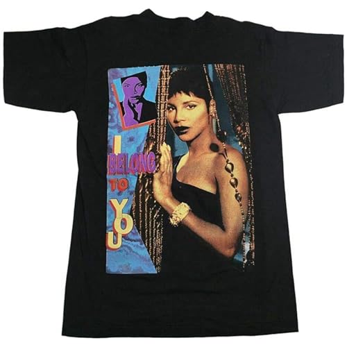 Photo de Men's Vintage Toni Braxton I Belong to You 199'S SZ Rap Tee Janet Jackson T-Shirts Black XXL