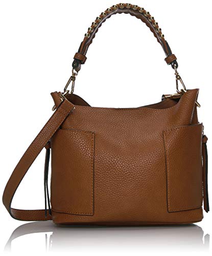 Steve Madden Women's Bsammy Hobo Bag, Cognac, One Size US