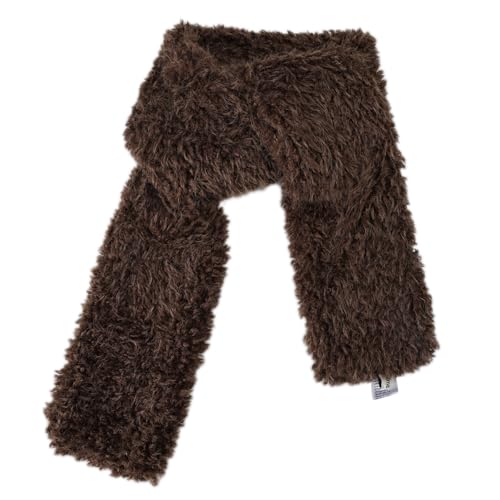 Écharpe fausse fourrure femme chaude et douce pour affronter le froid