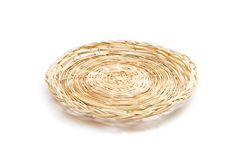 Fox Run 5493 Brown Wicker Paper Plate Holders thumb #2