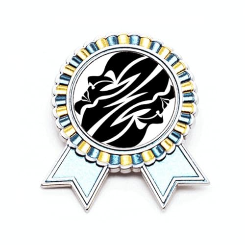 Broche symbole du zodiaque en métal taille M pour accessoire veste et sac