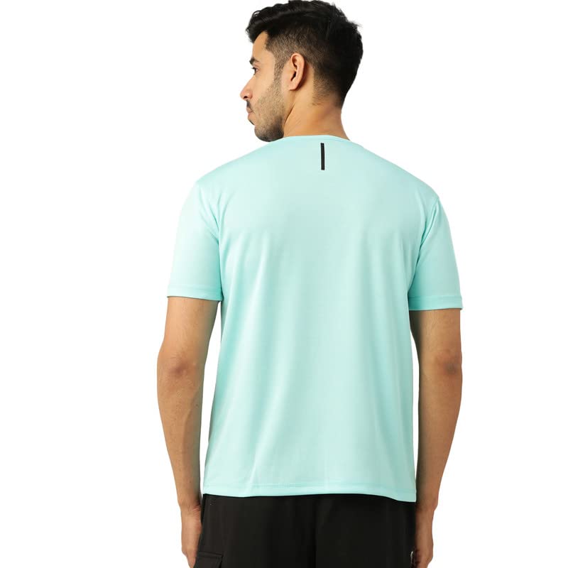 Image of Men's DRI FIT Training & Gym Tshirt /Sweat Absorbing Dry Fit /Extra Stretch /for Training, Badminton, Cricket, Tennis, Yoga, Golf (All Sports) All Colours & Sizes