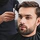 Haar Styling Rasiermesser, Styling Razor Thinning Shaper Friseur Styling Messer Effiliermesser Haar Texturierung Schneidrasier Kamm mit 10 Klingen für den Salon und Heimgebrauch (Schwarz)