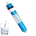 Huining 50GPD RO Membrane 1812/2012 Residential Reverse Osmosis Membrane Water Filter Cartrige Replacement for Home Drinking Water Filtration System Household Water Purifier