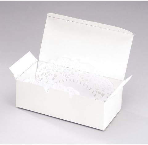 Victoria LynnCake Box - White - 5.5 x 1.75 inches - 24 pieces