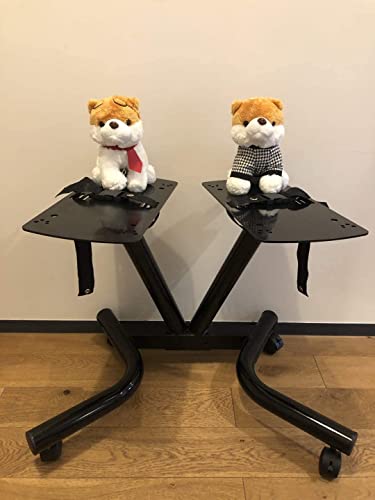 Kweetle Dumbbell Stand Metal 220Lbs Dumbbell Rack Stand Only Fixed Seat Belt Weight Stand For Dumbbells For Home Workout Gym(Only Stand) #TOP1