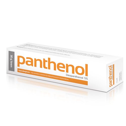 Panthenol - Cream Ideal for Sun-Exposed or Weather-Affected Skin Moisturizes Dry Skin Nutritional Skincare for Soft and Sensitive Skin - 30g