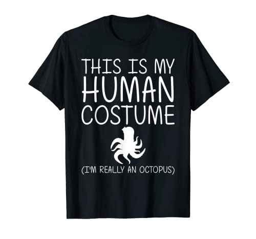 Octopus - Disfraz humano para Halloween, diseño de animales moluscos, regalo de bricolaje Camiseta