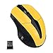 Produktbild Funk Maus kabellos Wireless Mouse, 2.4G Funkmaus, Ergonomische Optische Mäuse für PC Laptop, Office Home, Gamer - Gelb