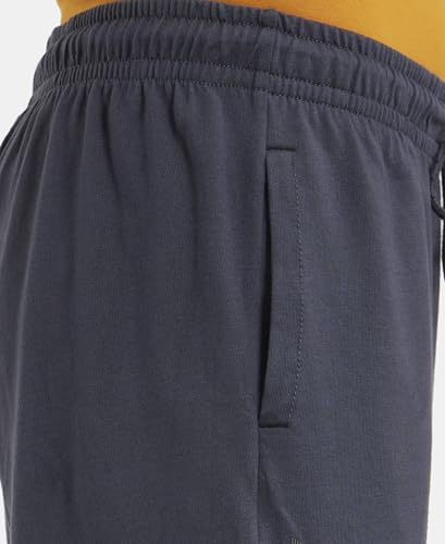Image of Jockey AM12 Men's Super Combed Cotton Straight Fit Solid Shorts with Side Pockets