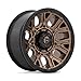 D826 20X9 8X6.5 M-BRZ BLK-RG 1MM Custom Wheel