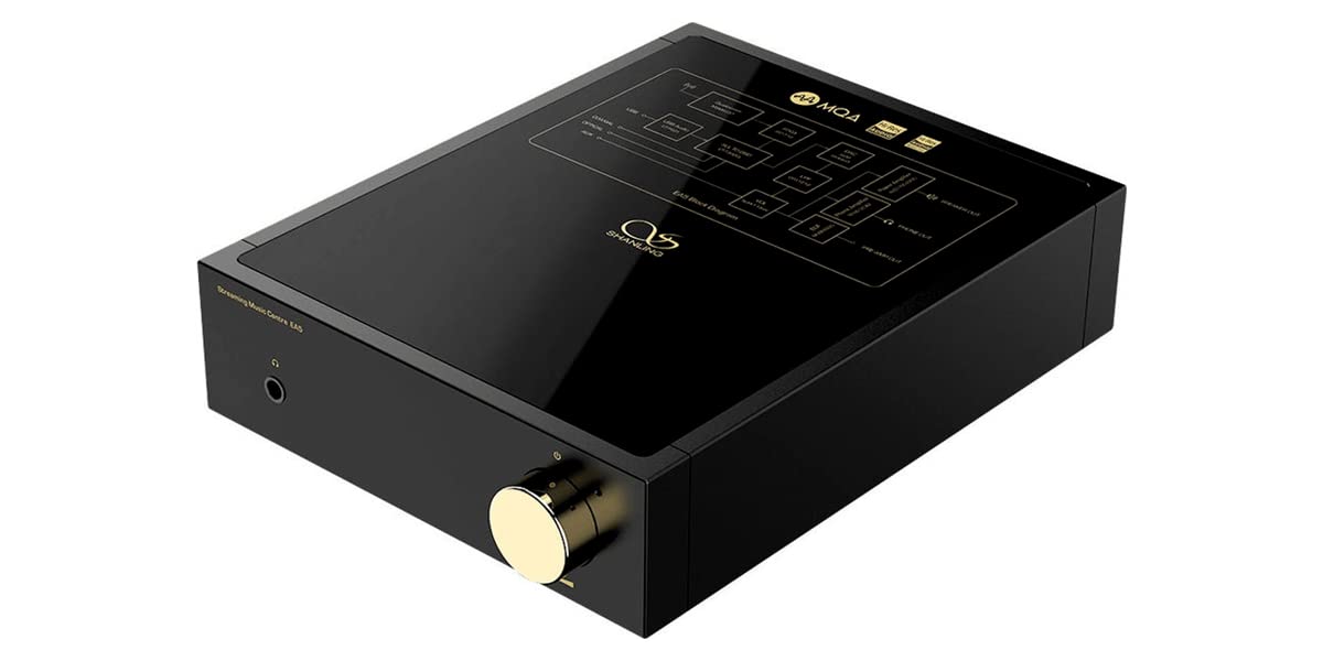 Shanling EA5 All-In-One Streaming Music Centre con DAC & Amplificatore per cuffie - Audio Hi-Res Android - PCM 32/384 - DSD256 - MQA - Bluetooth - WiFi