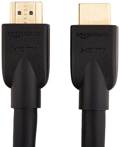 Amazon Basics High-Speed 4K Ultra HD HDMI 2.0 Cable for Blu-ray, 15 feet, Case of 28, 18 Gbps, 60 Hz, 2160p, 48 bit, Ethernet Ready, 3D, Black view 3