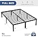NEWBULIG Metal Bed Frame - Full Size Metal Platform Bed Frame Mattress Foundation with Steel Slat Support, No Box Spring Needed, Storage Space Under Frame, Easy Assembly
