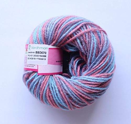 Vardhman 100% Acrylic Soft Yarn. Multi Purpose Wool Balls - Colour Red /150Grams. Soft Knitting Wool Balls for Crochet, Craft, Weaving, caps, Socks, Woolen Clothes?