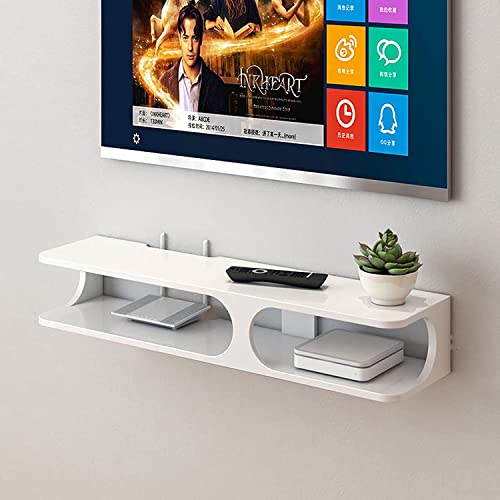 Console flottante routeur WiFi minimaliste pour décodeurs et lecteurs