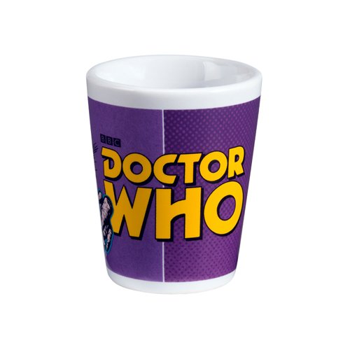 Doctor Who 4 Pc. Ceramic Mini Glasses #TOP5