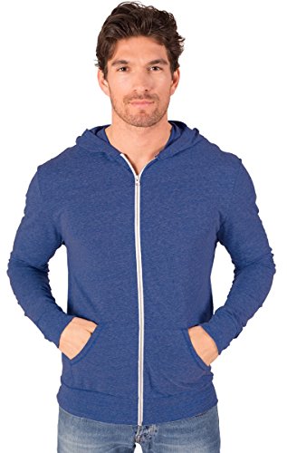 Blue Generation BG 7308 Adult Triblend Hoodies-Hoodies & Fleece