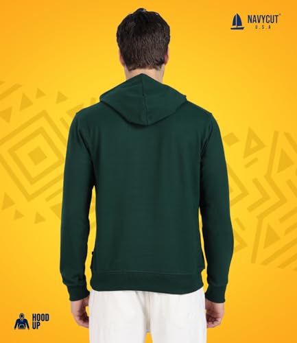 Image of Cotton Hoodies for Men | Pullover | Winter Wear | Hoodie | Hooded Sweatshirt | Kangaroo Pockets Hoodie|Regular Fit |Size S- 2XL