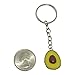 Cute Avocado Keychain Set for Bestfriends and Couples - Matching Keyrings Fits Like A Puzzle. A Perfect Gift for All Occasions, Valentines, Birthdays and More!