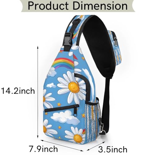 Bolso bandolera unisex para viaje y senderismo miniatura 2