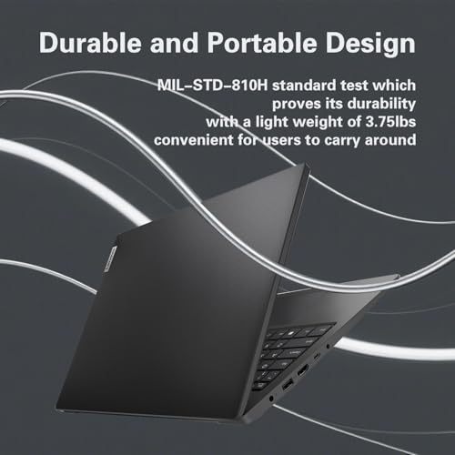 Image of Lenovo V15 Business Laptop | Intel Pentium N6000 4-Core | 15.6 inch FHD Anti-Glare(1920 x 1080) | 16GB DDR4 | 512GB PCIe SSD | WiFi-6 | Military Durable | Windows 11 Pro| Ethernet RJ-45